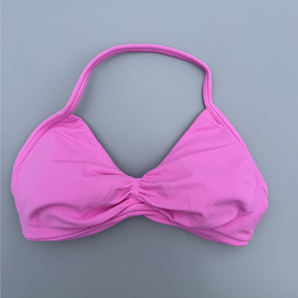 Strappy Bra Gym Top Women High - Plunge Bra Push Up ulasan dan harga