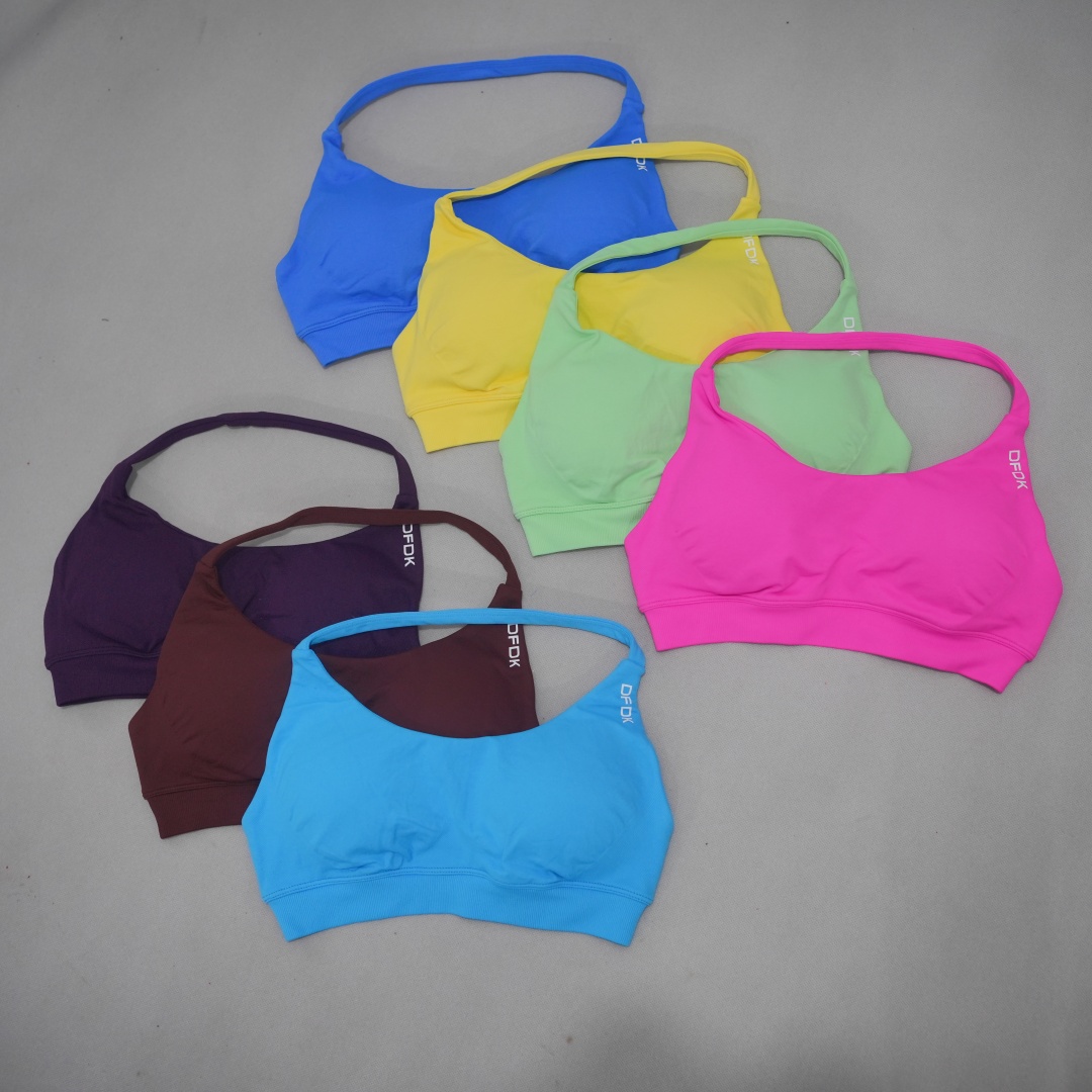 DFDK Women Seamless Sports Bra - Plunge Bra Push Up ulasan dan harga
