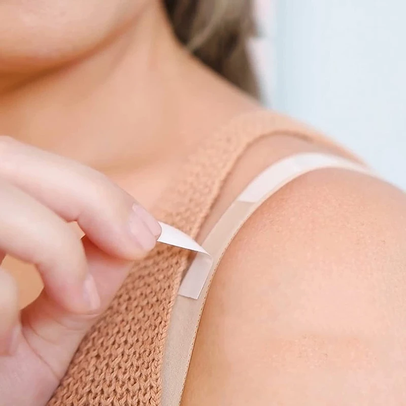 20pcs Double-sided Secret Body - Strapless Bra Adhesive ulasan dan harga